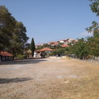 Αυλώνα Μεσσηνίας, άποψη του χωριού από το γήπεδο